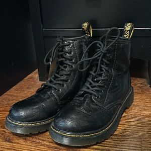 Girls Black Doc Martens